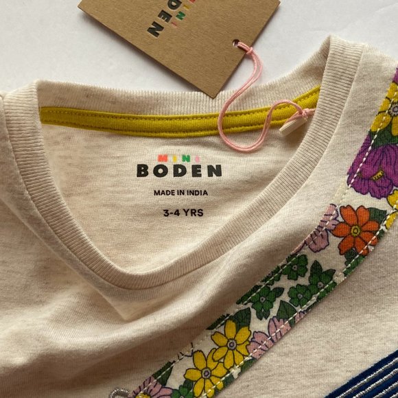 NWT Mini Boden SWIFTIE Pink Guitar T-Shirt 6/7 - Picture 7 of 7